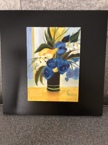 Fleurs bleues