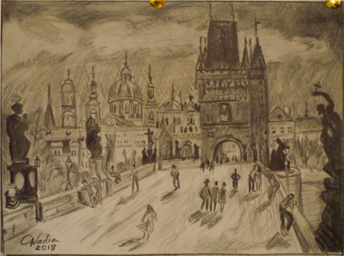 Dessin sur Prague